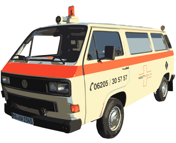 Parkett-Klinik-Bus